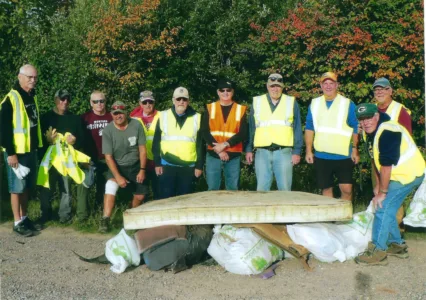 Negaunee Elks highway cleanup a success